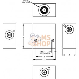 Corps alu. CP10-3 -A-08 (1/2") | DANFOSS | DANFOSS Corps alu. CP10-3 -A-08 (1/2") | DANFOSS | DANFOSSPR#784261