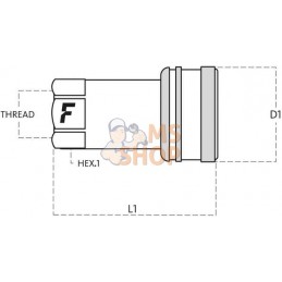 Coupleur femelle 3/4 BSP | FASTER | FASTER Coupleur femelle 3/4 BSP | FASTER | FASTERPR#781225