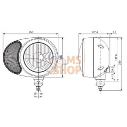 Phare avant +clignotant D. | COBO Phare avant +clignotant D. | COBOPR#977329