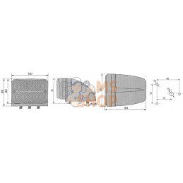 Feu de position avant +clignotant | COBO Feu de position avant +clignotant | COBOPR#891643