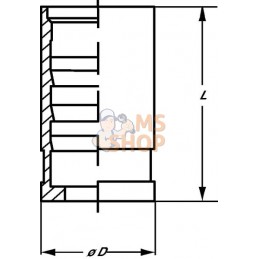 Jupe à sertir Ø18x30mm DN6 acier inoxydable Dicsa | DICSA Jupe à sertir Ø18x30mm DN6 acier inoxydable Dicsa | DICSAPR#786736