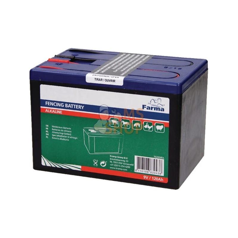 Batterie alcaline 120Ah | FARMA Batterie alcaline 120Ah | FARMAPR#856083