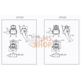 Cheville univ. DN12-4x1/2"BSP | FASTER Cheville univ. DN12-4x1/2"BSP | FASTERPR#825133