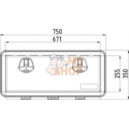 Caisse à outils 750x350x450 | DAKEN Caisse à outils 750x350x450 | DAKENPR#860978