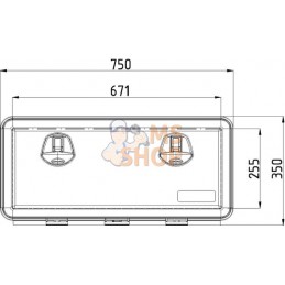 Caisse à outils 750x350x300 | DAKEN Caisse à outils 750x350x300 | DAKENPR#860974