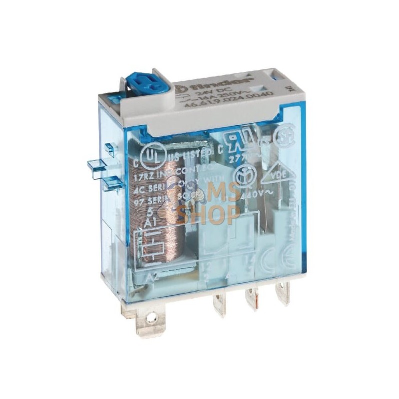 Relais 1W 16A 12V/CC | FINDER Relais 1W 16A 12V/CC | FINDERPR#861273