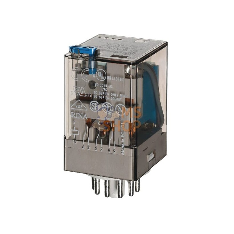 Relais 3W 10A 12V/CC | FINDER Relais 3W 10A 12V/CC | FINDERPR#861312