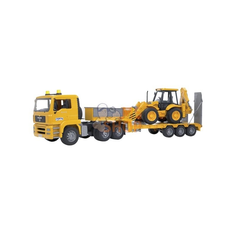 Rem. surb. MAN TGA av.JCB 4CX | BRUDER Rem. surb. MAN TGA av.JCB 4CX | BRUDERPR#863119