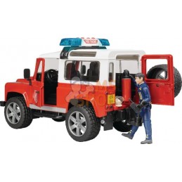 Land Rover Defender Pompiers | BRUDER | BRUDER Land Rover Defender Pompiers | BRUDER | BRUDERPR#863107