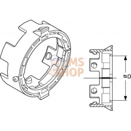 Bague de glissement ext. T40 | COMER | COMER Bague de glissement ext. T40 | COMER | COMERPR#892987