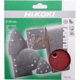 Disques abrasif Ø150mm K150 10s | HIKOKI Disques abrasif Ø150mm K150 10s | HIKOKIPR#612232