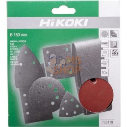 Disques abrasif Ø150mm K320 10s | HIKOKI Disques abrasif Ø150mm K320 10s | HIKOKIPR#612235