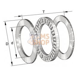 Roulement axial à rouleaux cil | INA/FAG Roulement axial à rouleaux cil | INA/FAGPR#45516