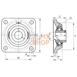 Palier quadril.RCJY - GYE | INA/FAG Palier quadril.RCJY - GYE | INA/FAGPR#890312