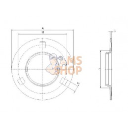 Flasque de palier MSB | INA/FAG Flasque de palier MSB | INA/FAGPR#889943