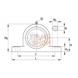 Plastique palier KLV | INA/FAG Plastique palier KLV | INA/FAGPR#980352