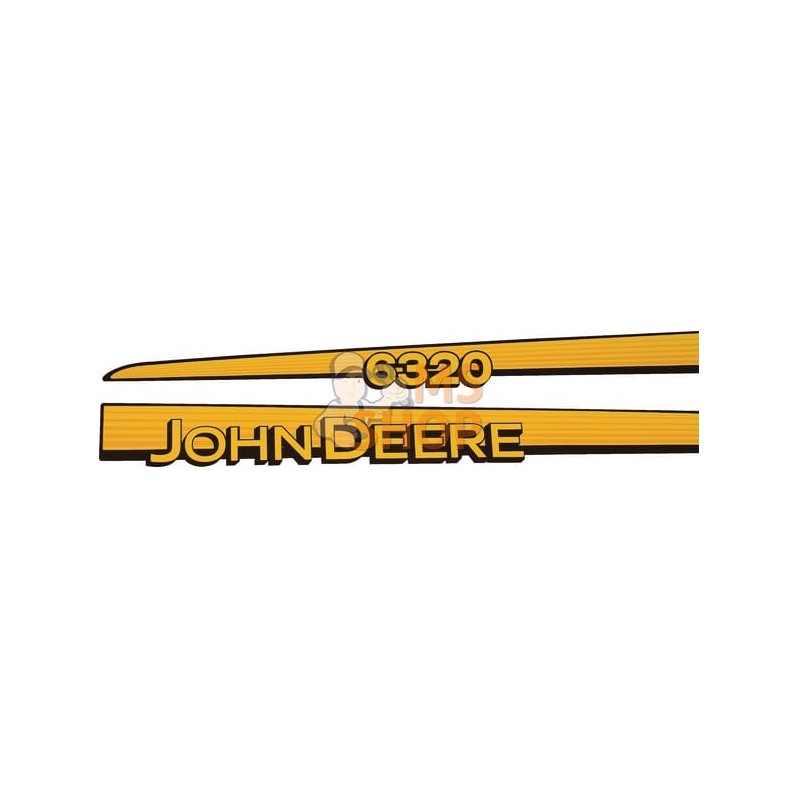 Autocollants "John Deere 6320" | GOPART Autocollants "John Deere 6320" | GOPARTPR#713810