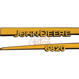 Autocollants "John Deere 6820" | GOPART Autocollants "John Deere 6820" | GOPARTPR#713851