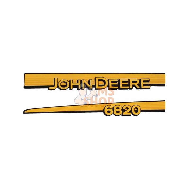 Autocollants "John Deere 6820" | GOPART Autocollants "John Deere 6820" | GOPARTPR#713851