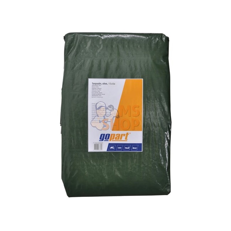 Bâche vert olive 8 x 4 m | GOPART Bâche vert olive 8 x 4 m | GOPARTPR#752801