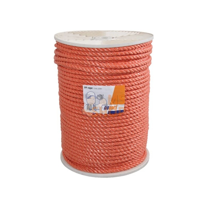 Corde PP orange 14 mm, 220 m | GOPART Corde PP orange 14 mm, 220 m | GOPARTPR#661590