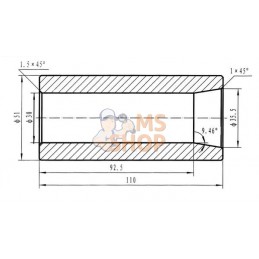 Douille conique 110x51 FI 28,5 | GOPART Douille conique 110x51 FI 28,5 | GOPARTPR#922125