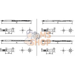 Dent de chargeur 36x1100 M22 | GOPART Dent de chargeur 36x1100 M22 | GOPARTPR#661888