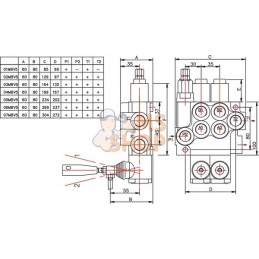 Distributeur MBV5 A1V-A1V-G | GOPART Distributeur MBV5 A1V-A1V-G | GOPARTPR#554130