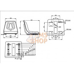 Siège PVC | GOPART Siège PVC | GOPARTPR#690576