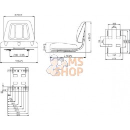 Siège PVC | GOPART Siège PVC | GOPARTPR#690326