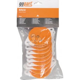 Catadioptre rond orange Ø75mm à visser | GOPART Catadioptre rond orange Ø75mm à visser | GOPARTPR#713967