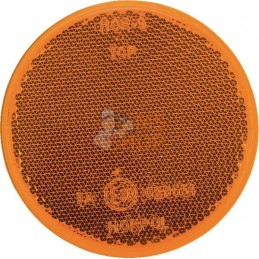 Catadioptre rond orange Ø75mm tige filetée | GOPART Catadioptre rond orange Ø75mm tige filetée | GOPARTPR#713968