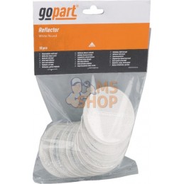 Catadioptre rond blanc Ø75mm | GOPART Catadioptre rond blanc Ø75mm | GOPARTPR#713965