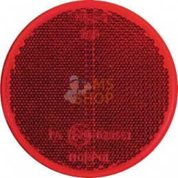 Catadioptre rond rouge Ø75mm | GOPART Catadioptre rond rouge Ø75mm | GOPARTPR#713962