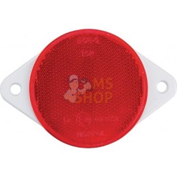 Catadioptre rond rouge Ø75mm à visser | GOPART Catadioptre rond rouge Ø75mm à visser | GOPARTPR#713958