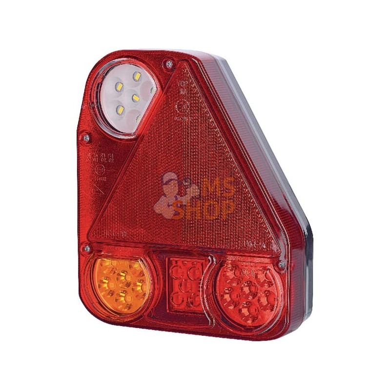 Feu arrière LED rectangle droit câblé | GOPART Feu arrière LED rectangle droit câblé | GOPARTPR#777253