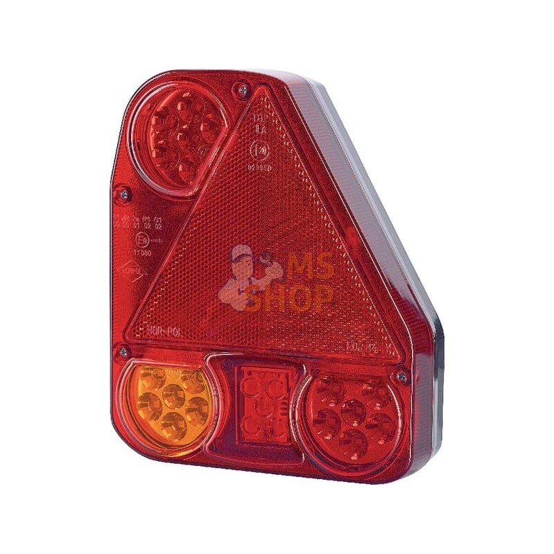 Feu arrière LED rectangle droit câblé | GOPART Feu arrière LED rectangle droit câblé | GOPARTPR#777297