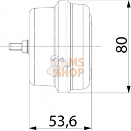 Feu arrière LED rectangle droit câblé | GOPART Feu arrière LED rectangle droit câblé | GOPARTPR#777298