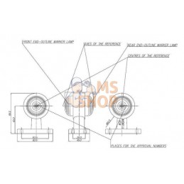 Feu de gabarit 12/24V, 95x83.5x68mm, gopart | GOPART Feu de gabarit 12/24V, 95x83.5x68mm, gopart | GOPARTPR#661884