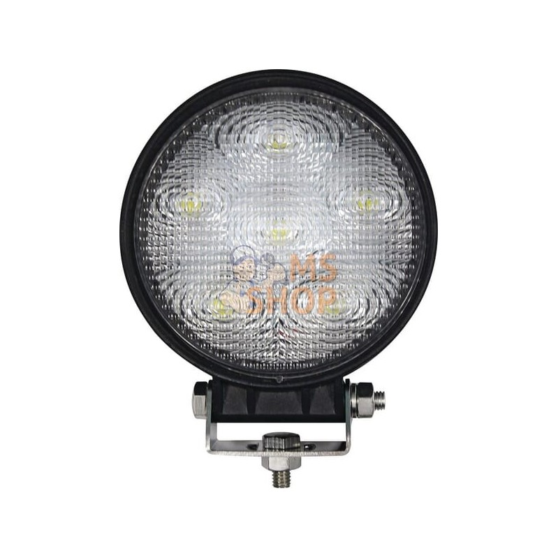 Phare de travail LED rond 18W 1440lm, 10/30V, Ø 110mm faisceau large 6 LED gopart | GOPART Phare de travail LED rond 18W 1440lm,