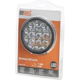 Phare de travail LED rond 42W 3360lm, 10/30V, Ø 117mm, très longue portée 14 LED gopart | GOPART Phare de travail LED rond 42W 3