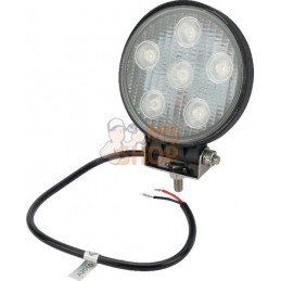 Phare de travail LED rond 27W 1850lm 10/30V faisceau large 6 LED gopart | GOPART Phare de travail LED rond 27W 1850lm 10/30V fai