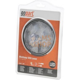 Phare de travail LED rond 27W 1850lm 10/30V faisceau large 6 LED gopart | GOPART Phare de travail LED rond 27W 1850lm 10/30V fai