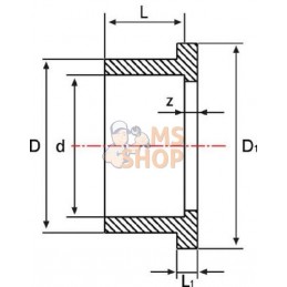 Douille à collet en PVC 200mm | GOPART Douille à collet en PVC 200mm | GOPARTPR#874035