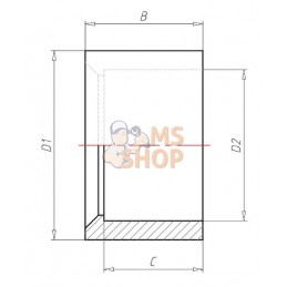 Douille réduct. PVC 63x32 mm | GOPART Douille réduct. PVC 63x32 mm | GOPARTPR#874019