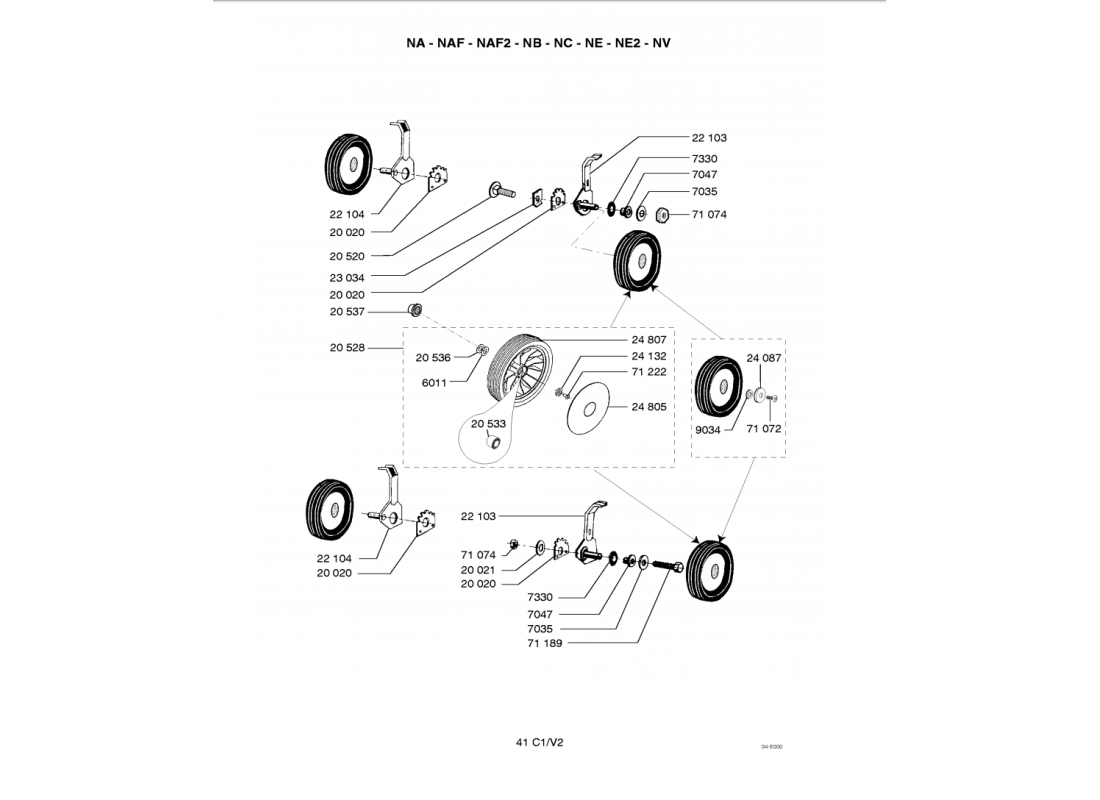 3 - ROUES-HAUTEUR DE COUPE | NA