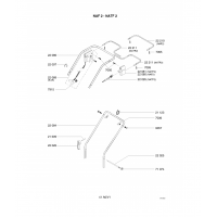 Pièces détachées GUIDON NAF2 OUTILS WOLF - MSSHOP