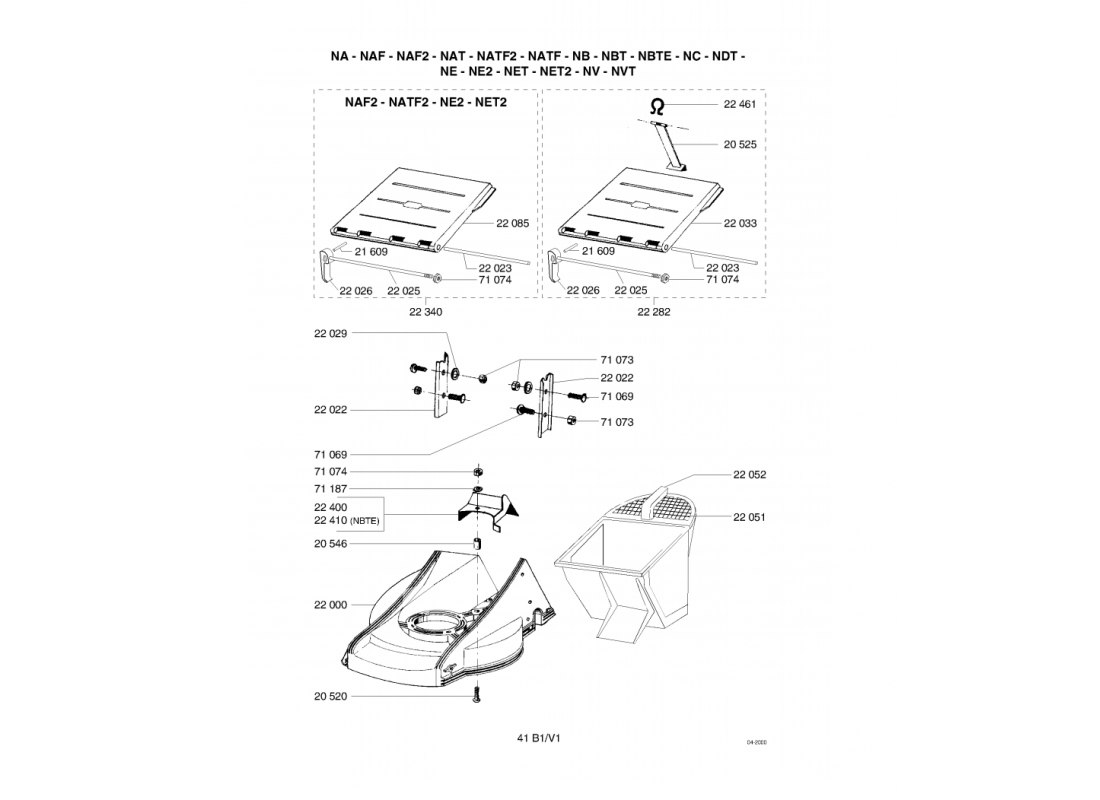 2 - CARCASSE-PANIER-AUTRE | NAF2