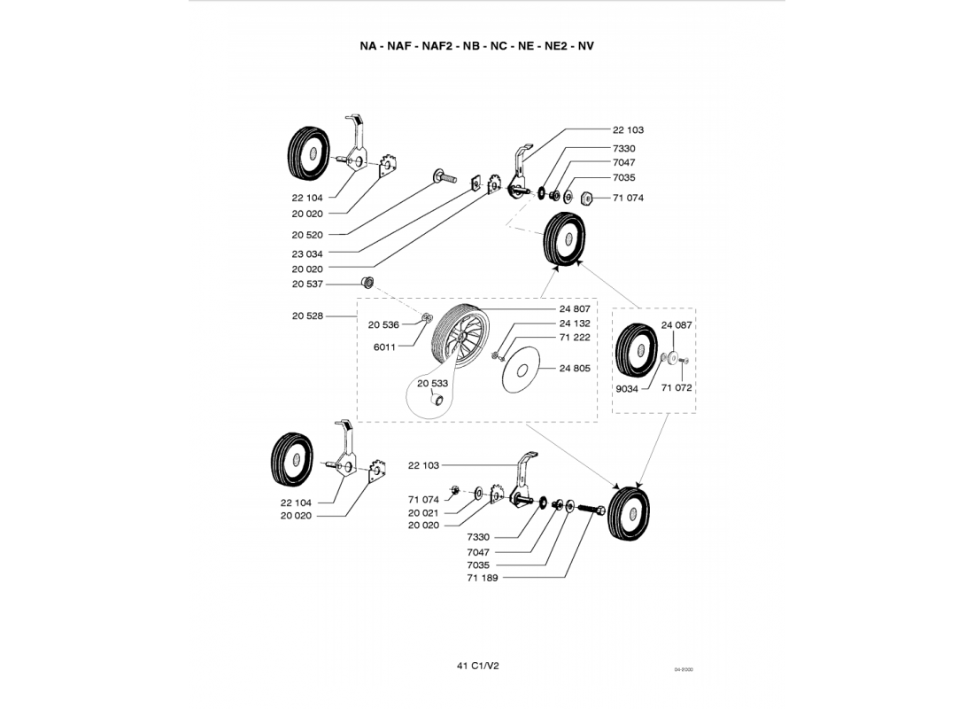 3 - ROUES-HAUTEUR DE COUPE | NAF2