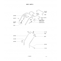 Pièces détachées GUIDON NATF2 OUTILS WOLF - MSSHOP